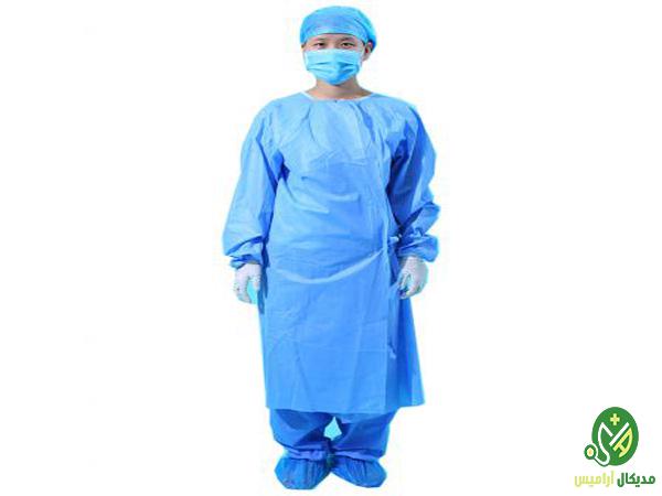 خرید خارق العاده لباس یکبار مصرف بیمارستانی