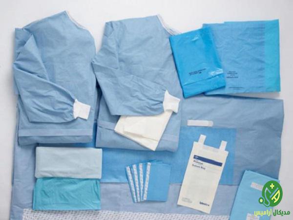 مرکز عرضه لباس یکبار مصرف بیمارستانی صادراتی