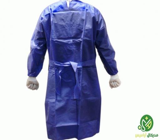 بررسی کیفی گان غیر استریل جراح