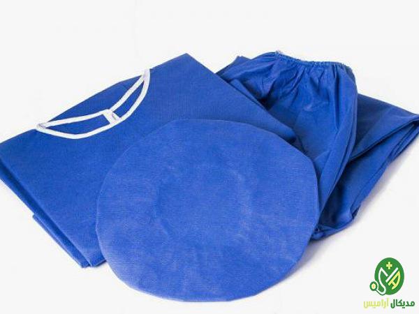 مراکز خرید گان کلاه شلوار بیمار