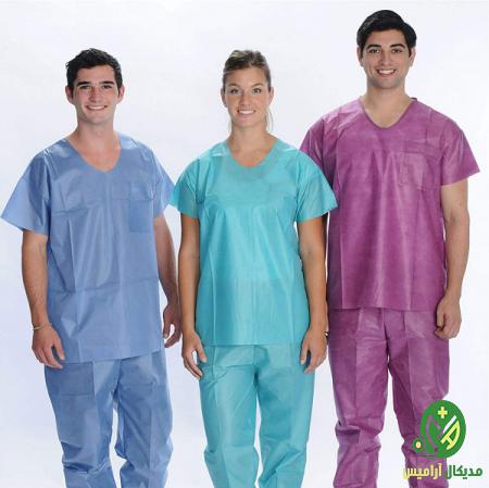 مشخصات لباس یکبارمصرف بیمارستانی شیراز